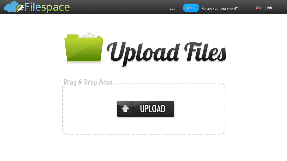 Filespace.com website screenshot