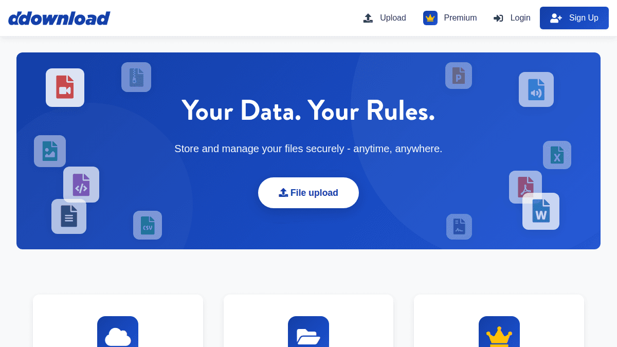 DDownload.com website screenshot