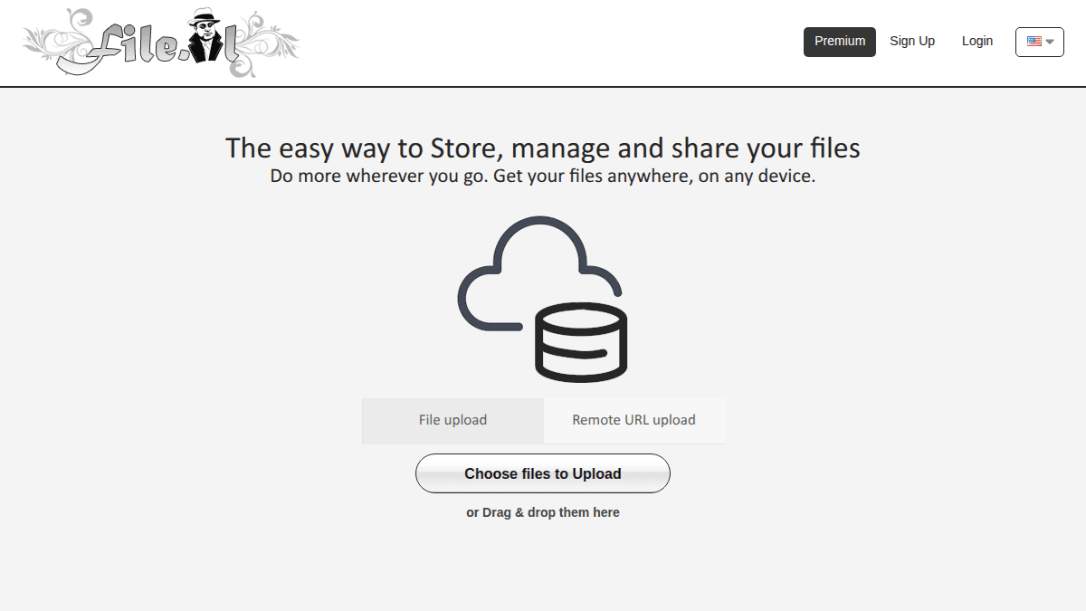 File.al website screenshot