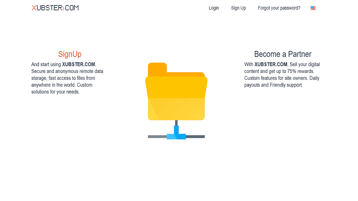 xubster.com website screenshot