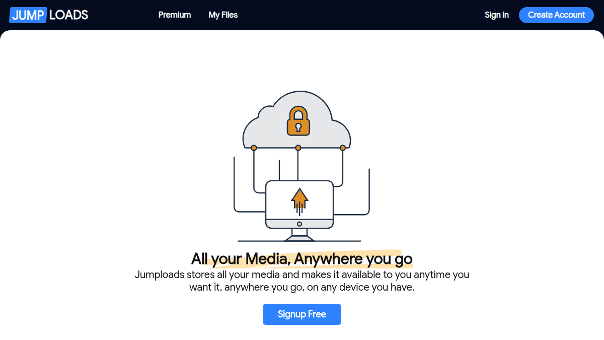 Jumploads.com screenshot